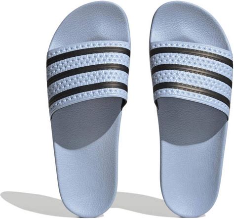 adidas badslippers maat 35 blauw|adidas slippers nl.